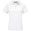 Levelwear Women's White Tandem Polo