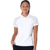 Levelwear Women's White Tandem Polo