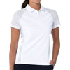 Levelwear Women's White Tandem Polo
