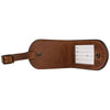 Heritage Gear Tan Leather Luggage Tag