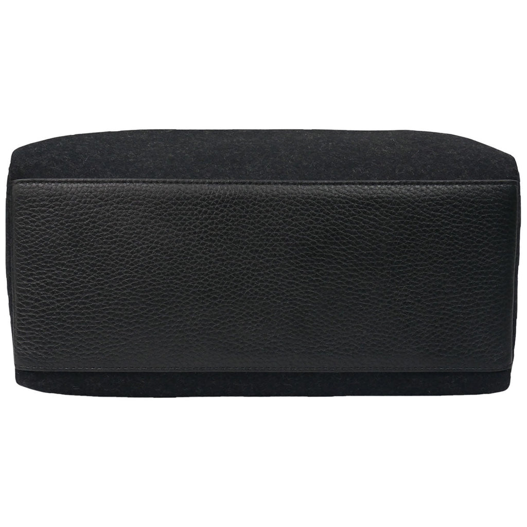 Heritage Gear Black/Black Wool Dopp Kit