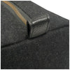 Heritage Gear Black/Black Wool Dopp Kit