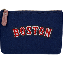 Heritage Gear Navy/Tan Wool Valuables Pouch