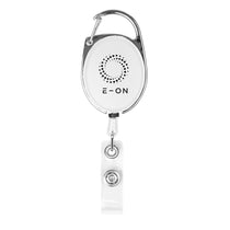 Hit White Retractable Badge Holder