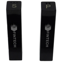 Beacon Black Eclipse Stainless Steel Salt & Pepper Set