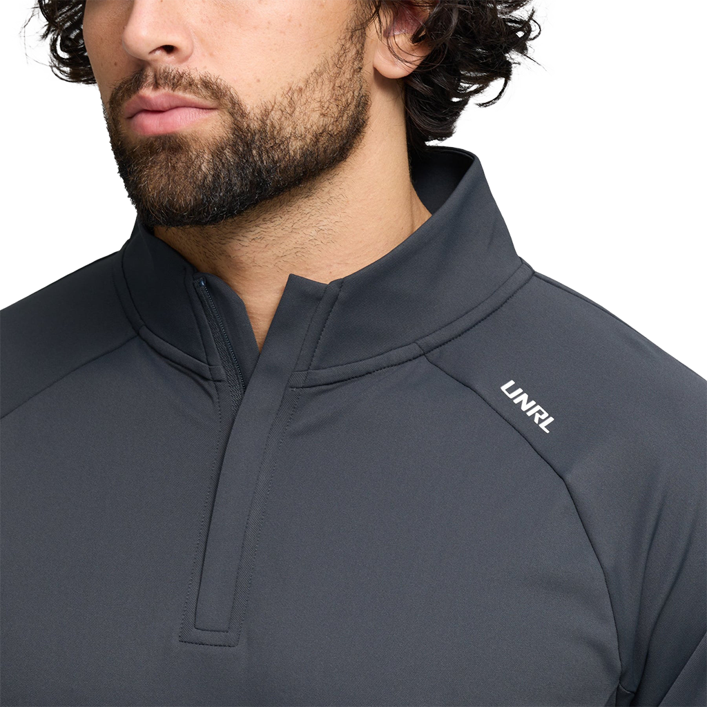 UNRL Men's Asphalt Highlands Quarter Zip