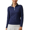 Straight Down Women's New Indigo Skyler Quarter Zip