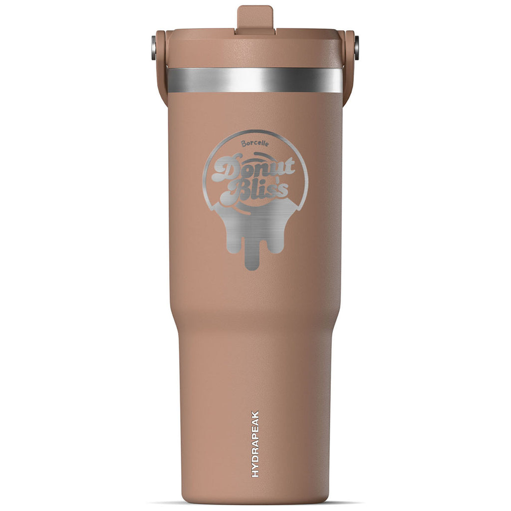 Hydrapeak Almond 32oz Insulated Stainless Travel Tumbler