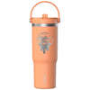 Hydrapeak Apricot Crush 32oz Insulated Stainless Travel Tumbler
