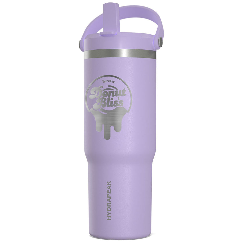 Hydrapeak Digital Lavendar 32oz Insulated Stainless Travel Tumbler