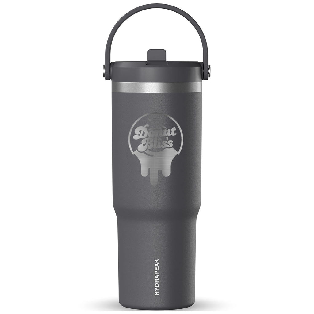 Hydrapeak Grey Matter 32oz Insulated Stainless Travel Tumbler