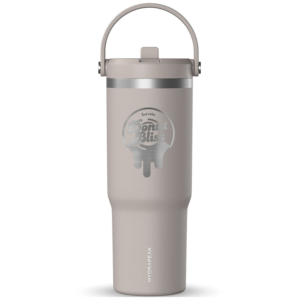 Hydrapeak Mocha 32oz Insulated Stainless Travel Tumbler