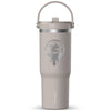 Hydrapeak Mocha 32oz Insulated Stainless Travel Tumbler