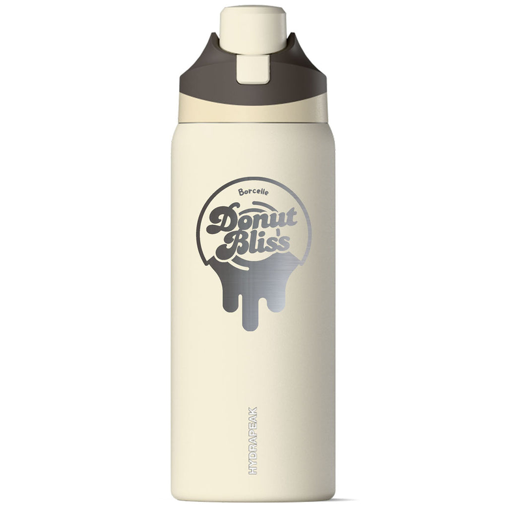 Hydrapeak Ivory 32oz Insulated Water Bottle