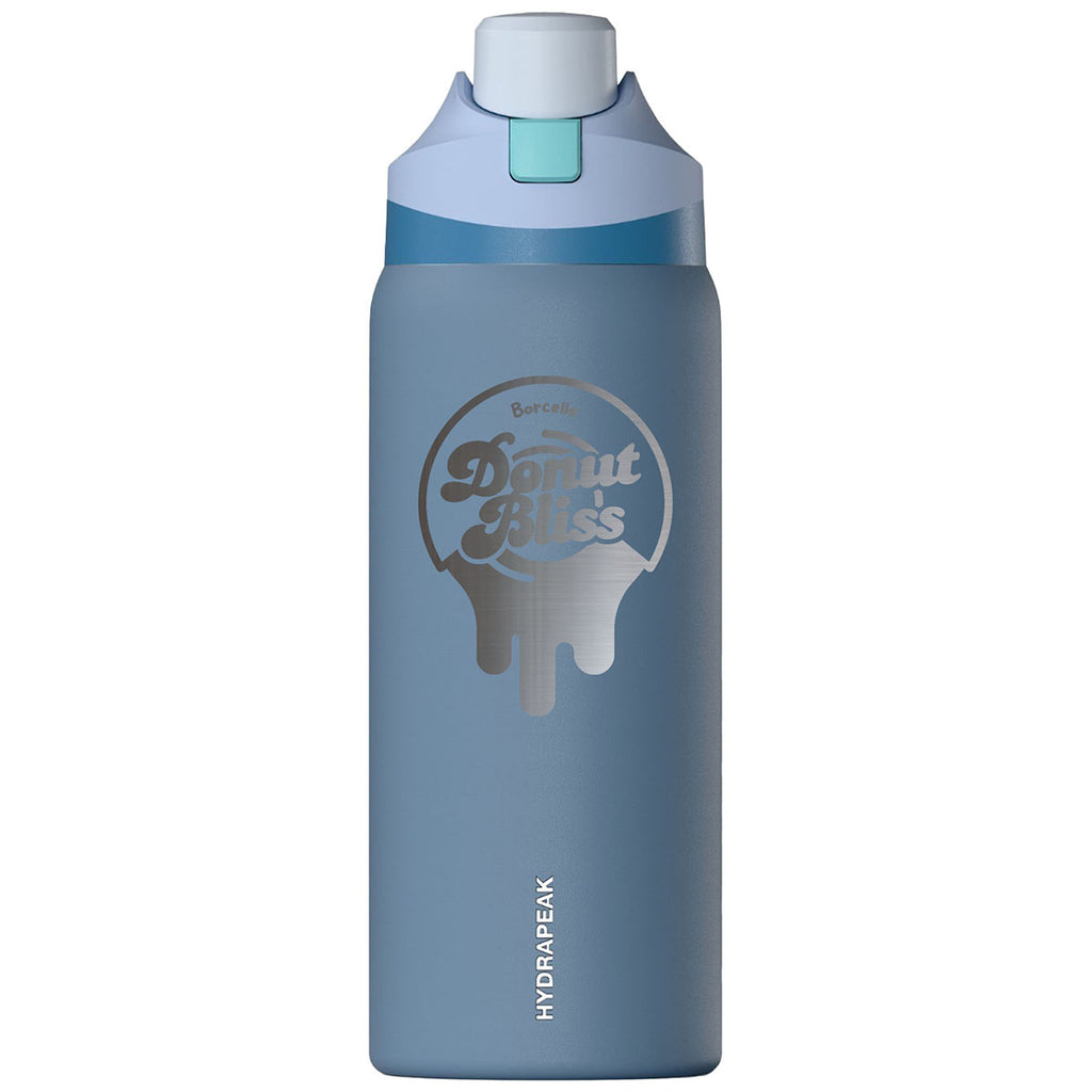 Hydrapeak Modern Blue 32oz Insulated Water Bottle