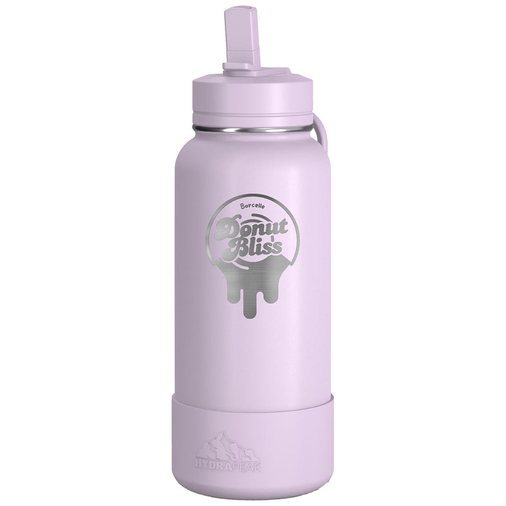 Hydrapeak Blush 32oz Insulated Water Bottle w/ Straw Lid