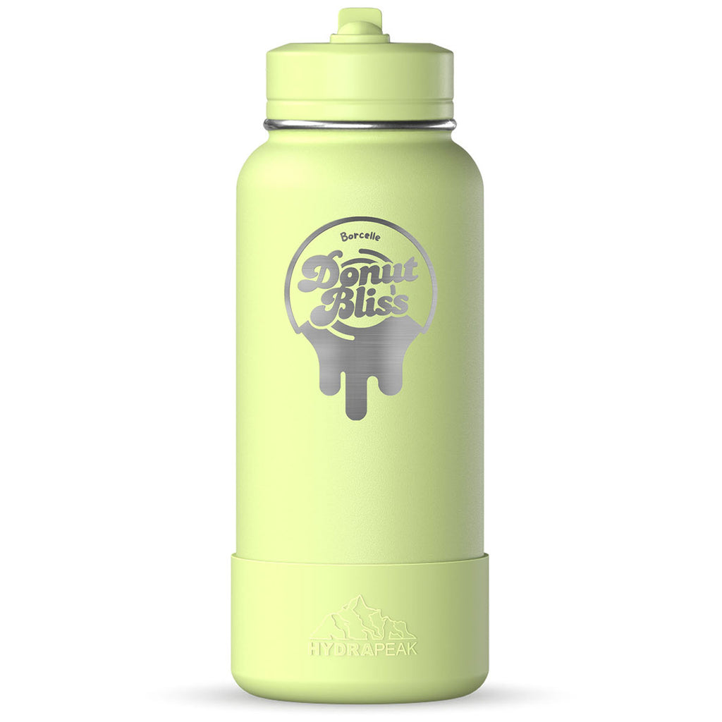 Hydrapeak Citrus 32oz Insulated Water Bottle w/ Straw Lid