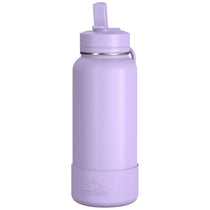 Hydrapeak Digital Lavendar 32oz Insulated Water Bottle w/ Straw Lid