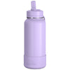 Hydrapeak Digital Lavendar 32oz Insulated Water Bottle w/ Straw Lid