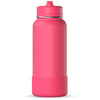 Hydrapeak Hot Pink 32oz Insulated Water Bottle w/ Straw Lid