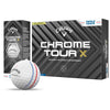 Callaway White Chrome Tour X Triple Track Golf Balls (One Dozen)