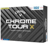 Callaway White Chrome Tour X Triple Track Golf Balls (One Dozen)