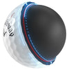 Callaway White Chrome Tour X Triple Track Golf Balls (One Dozen)