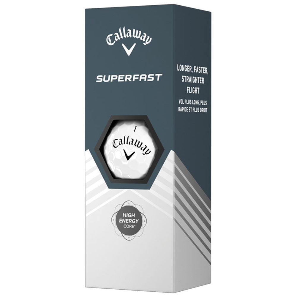 Callaway White SuperFast Golf Balls (15 Ball Pack)