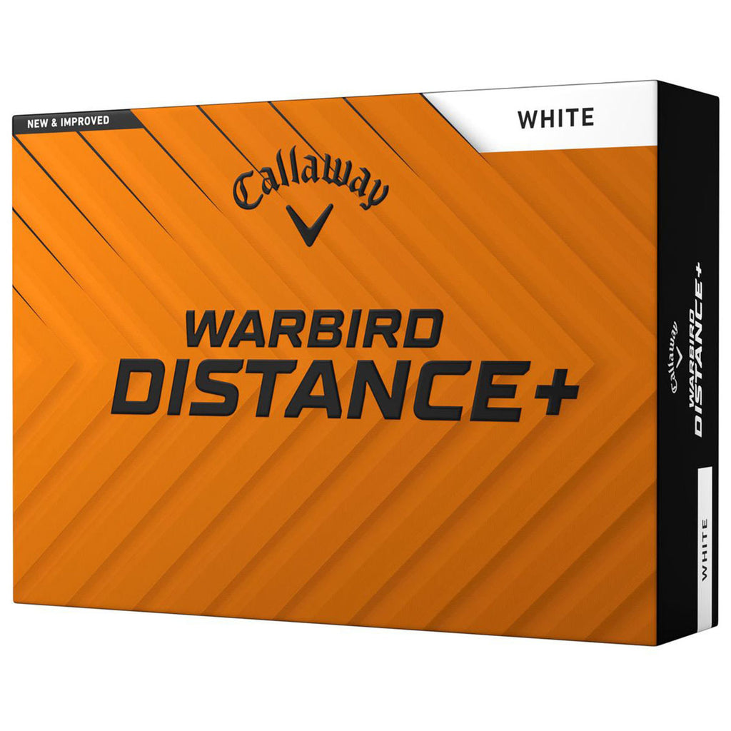 Callaway White Warbird Golf Balls (One Dozen)