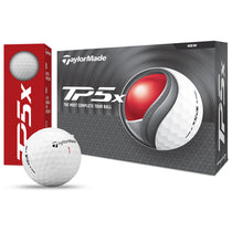 TaylorMade White TP5X Golf Balls (One Dozen)