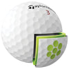 TaylorMade White Tour Response Golf Balls (One Dozen)