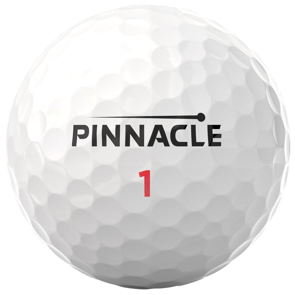 Pinnacle White Rush Golf Balls (15 Ball Pack)