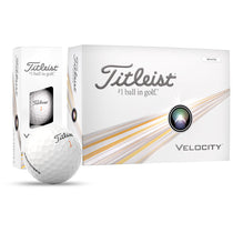 Titleist White Velocity Golf Balls (One Dozen)