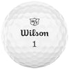 Wilson White Triad Golf Balls (One Dozen)