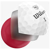 Wilson White Triad Golf Balls (One Dozen)