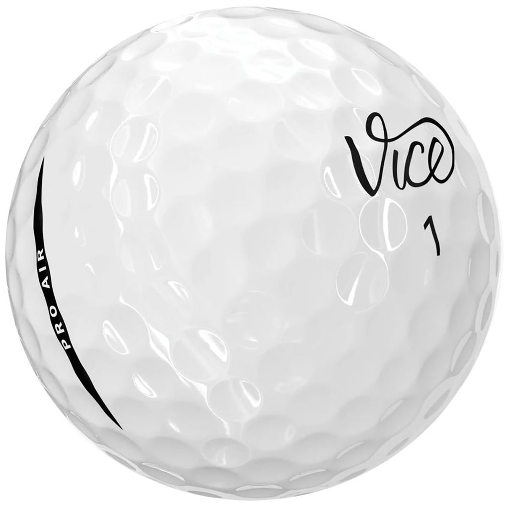 Vice White Pro Air Golf Balls (One Dozen)