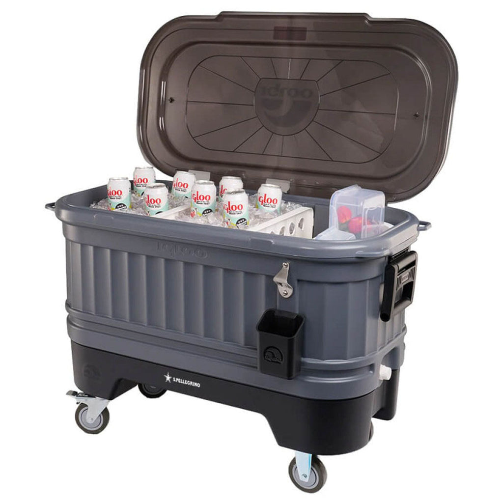 Igloo Grey Party Bar 125 Qt Cooler