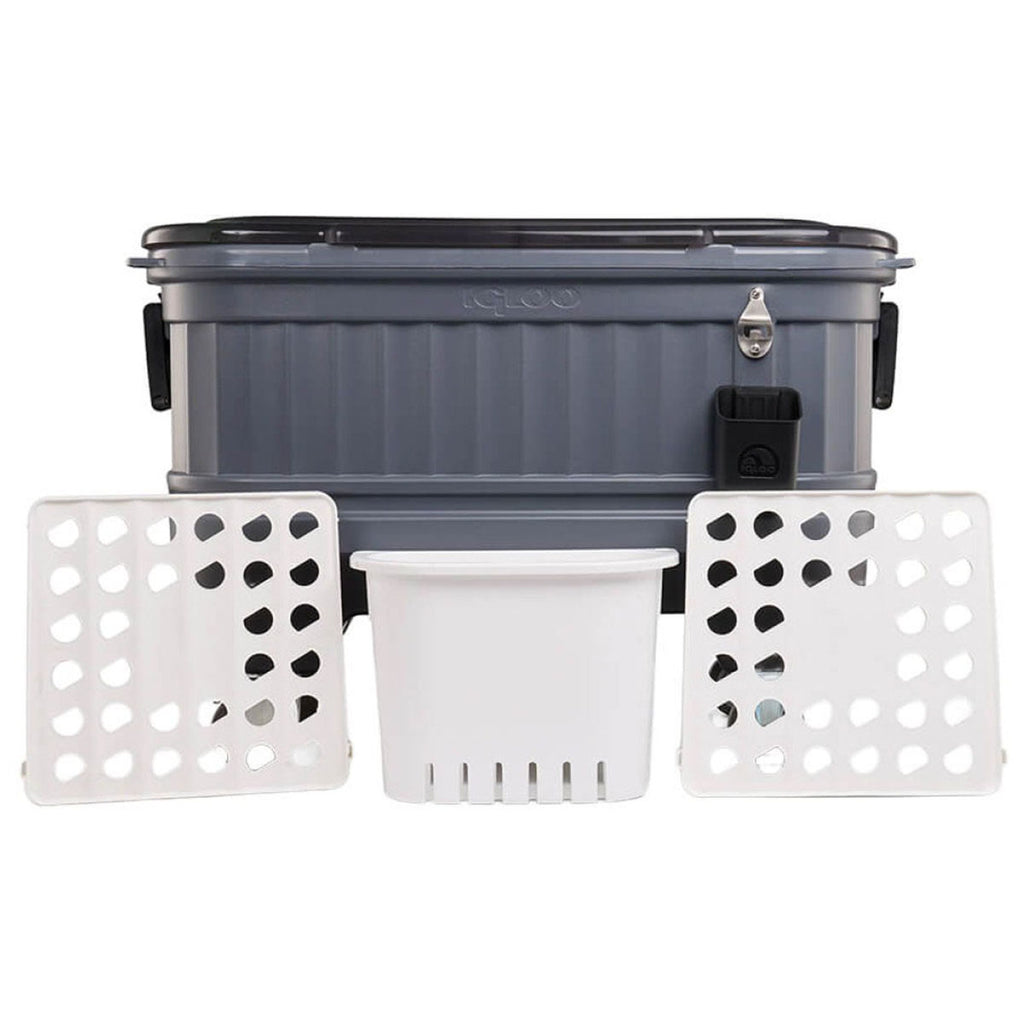 Igloo Grey Party Bar 125 Qt Cooler