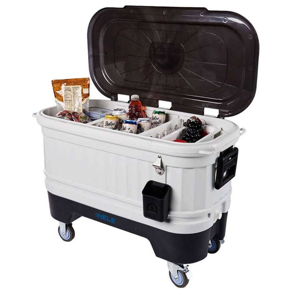 Igloo White Party Bar 125 Qt Cooler