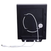 iHome Black Picture Frame with 3 USB Chargers