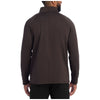 UNRL Men's Espresso Interlock Quarter Zip