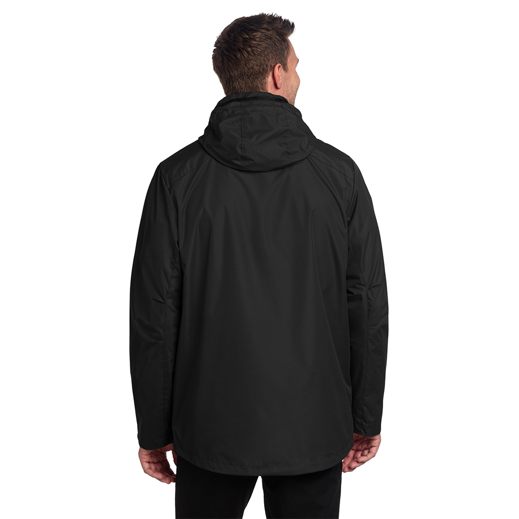 Port Authority Men's Black All-Weather 3-in-1 Jacket