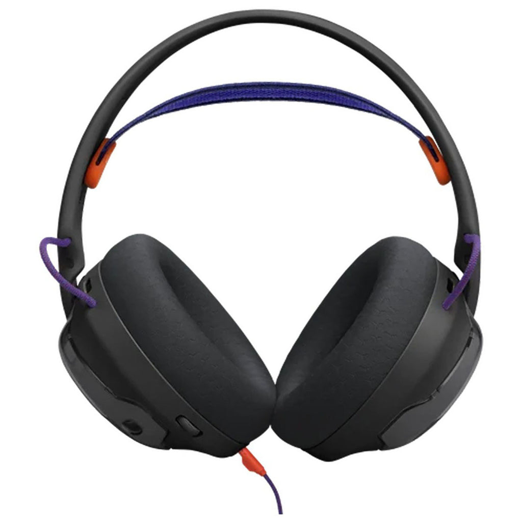 JBL Black Quantum 250 Wired Over-Ear Gaming Headset with Flip-Up Mic