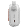 JBL Go 4 White Bluetooth Portable Speaker