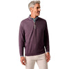 Johnnie-O Men's Royal Plum Sully 1/4 Zip Pullover