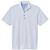 Johnnie-O Men's White Tide Kerwin Performance Mesh Polo
