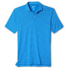 Johnnie-O Men's Iris Blue Beau Stripe Performance Jersey Polo