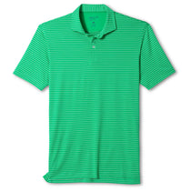 Johnnie-O Men's Kelly Green Beau Stripe Performance Jersey Polo
