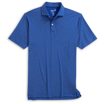 Johnnie-O Men's Royal 2 Beau Stripe Performance Jersey Polo