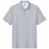 Johnnie-O Men's Heather Black Marietta Performance Featherweight Polo